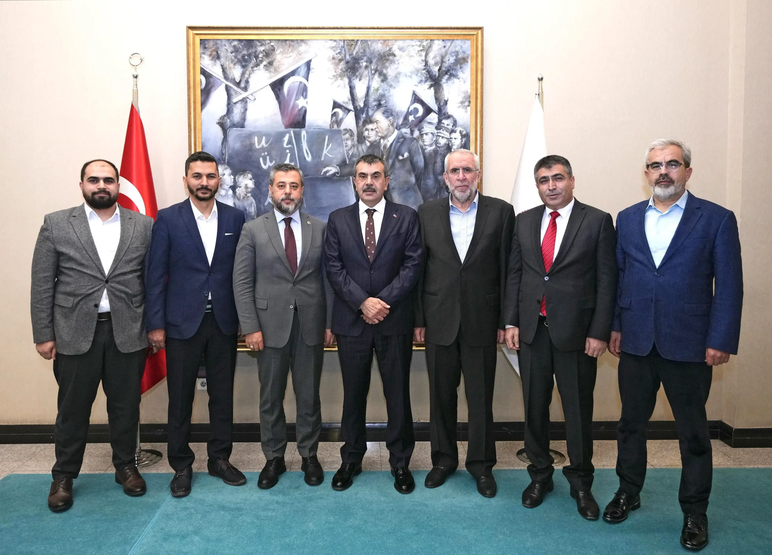 Enderûn Eğitim Vakfı’ndan Millî Eğitim Bakanlığı’na Ziyaret yusuf tekin 2 scaled